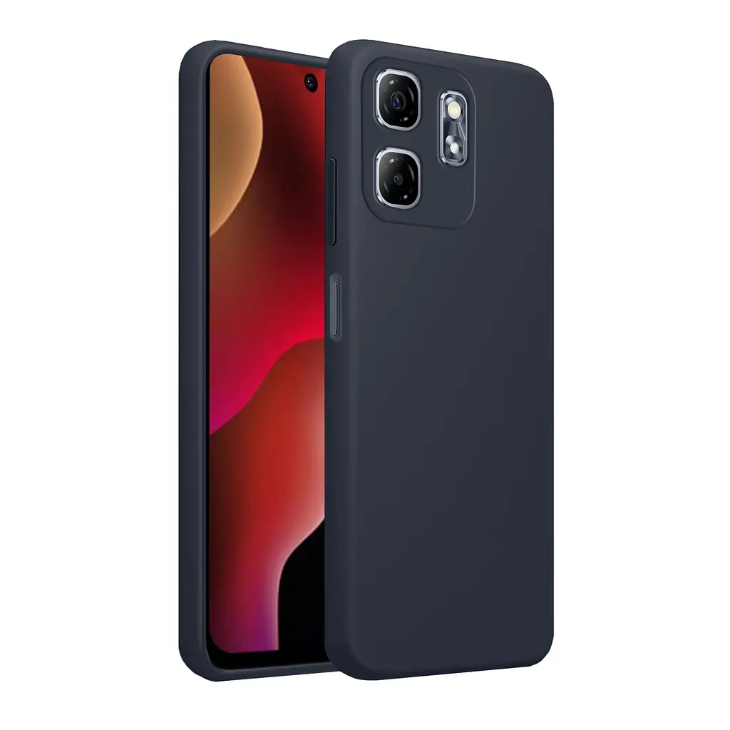 Чохол MAKE Infinix Smart 9/Hot 50i Silicone Sleek Black - фото 3