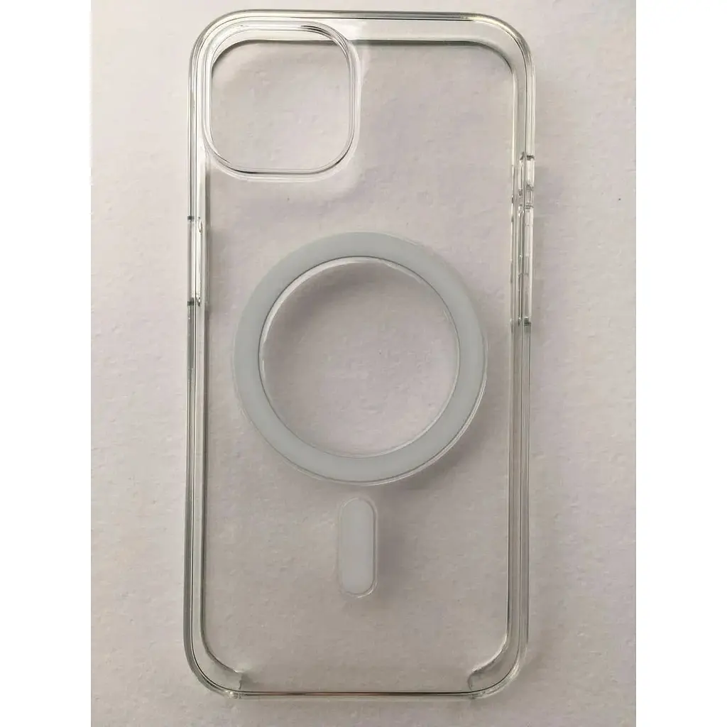 Оригинальный противоударный чехол Apple Clear Case MagSafe для iPhone 14 Plus (6.7") Прозрачный (MPU43ZE/A) - фото 5