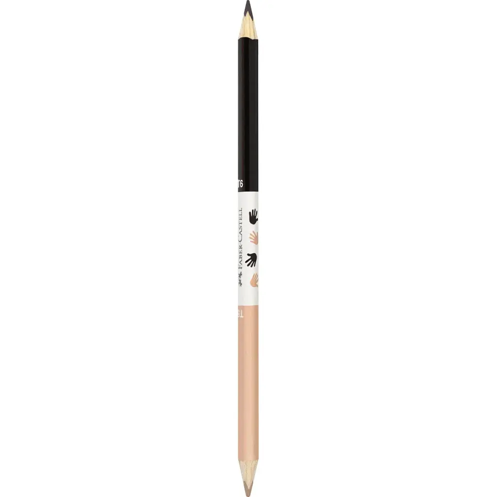 Олівці кольорові Faber-Castell Children of the World 24 кольору тригранні + 3 двосторонніх круглих, (511515) (32332) - фото 2