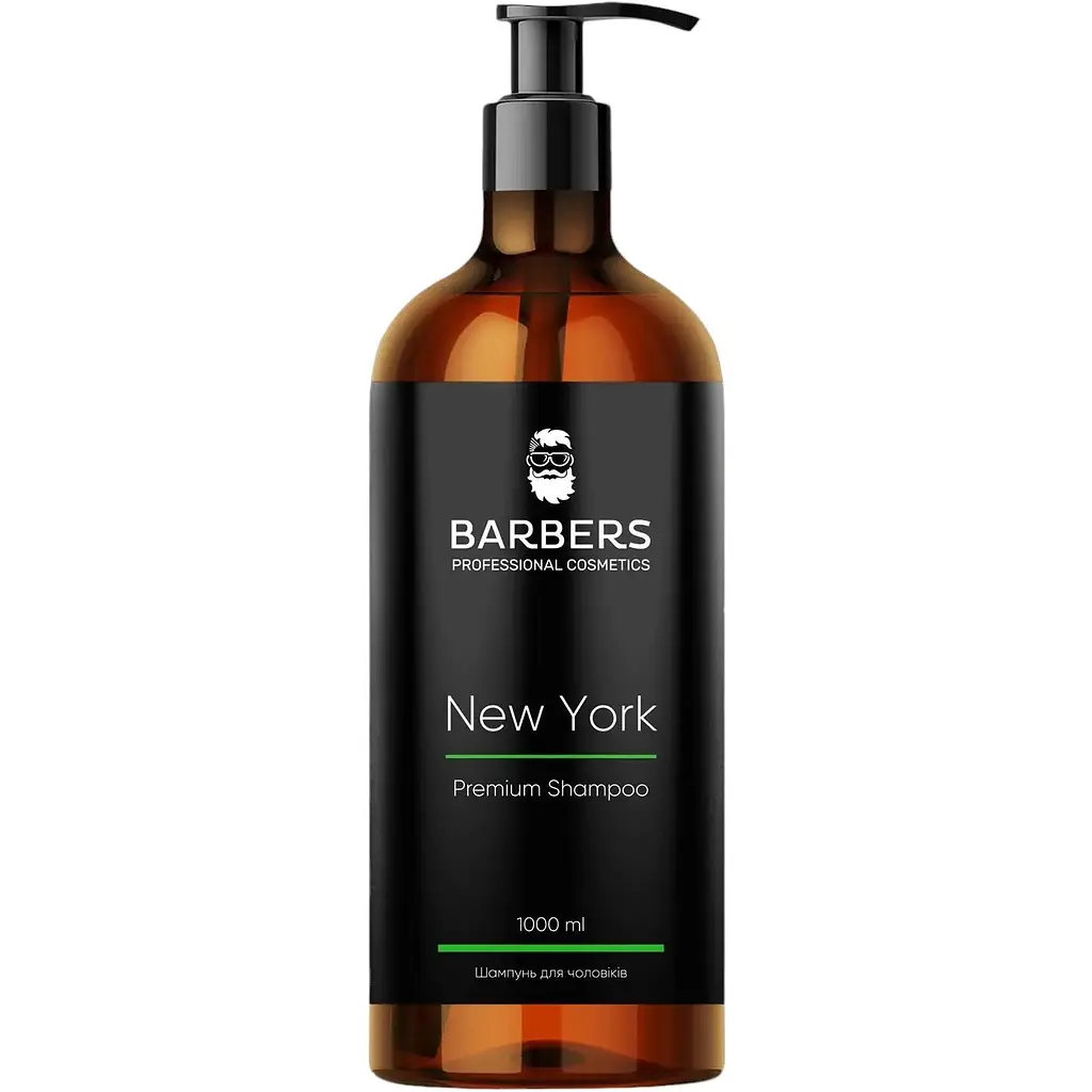 Шампунь для чоловіків Barbers New York тонізувальний 1 л - фото 1