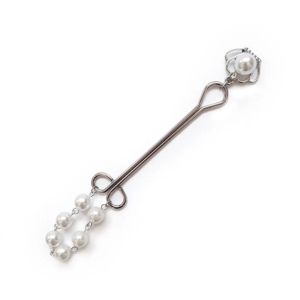 Затискач для клітора Art of Sex - Clit Clamp Royal Pearls Art of Sex SO5893 92264 - фото 3