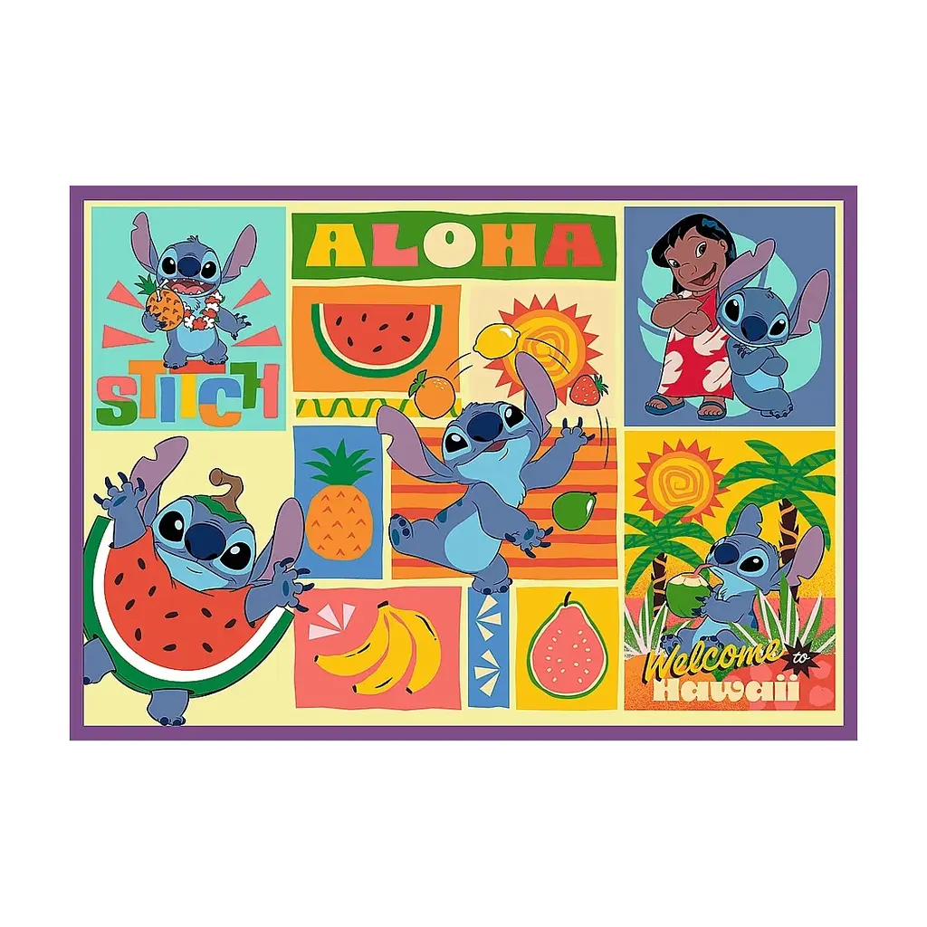 Пазл Trefl Lilo&Stitch Дивовижний Стіч 4х 250 елементів (5900511133110) - фото 3