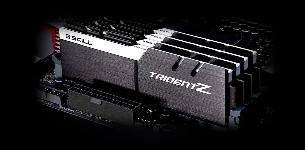 Модуль памяти DDR4 G.Skill Trident Z Black/White 2x16 GB 3200MHz [F4-3200C16D-32GTZKW] [102455] - фото 8