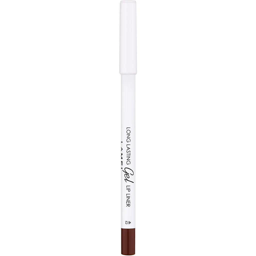 Стойкий гелевый карандаш для губ Lamel Long lasting Gel Lip Liner тон 412, 1.7 г - фото 4