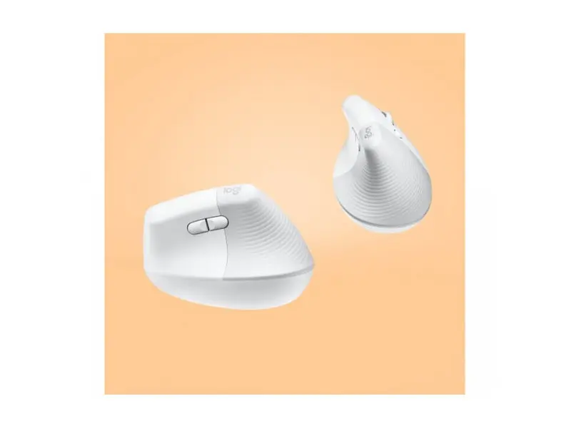Миша Logitech Lift Vertical Ergonomic Mouse Off-White (910-006475) - фото 2