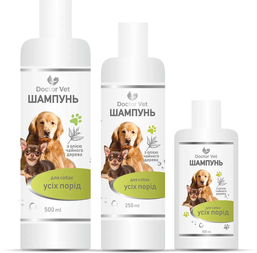 Шампунь с маслом чайного дерева для собак всех пород Doctor Vet 100 мл - фото 5