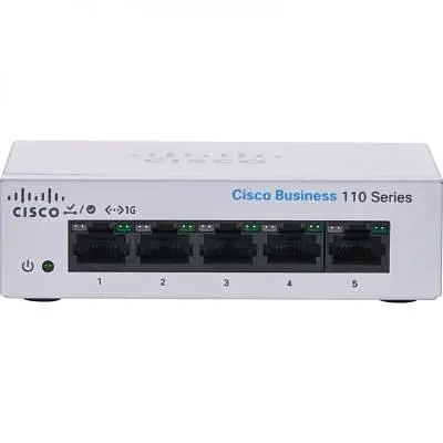 Комутатор мережевий Cisco (CBS110-5T-D-EU) - фото 2