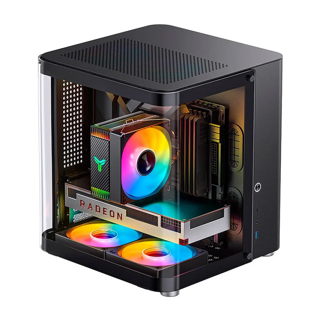 Корпус для ПК JONSBO TK-1 Black - фото 3