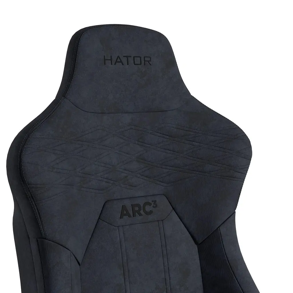 Ігрове крісло HATOR Arc 3 XL Velour Black (HTC3440XL) - фото 5