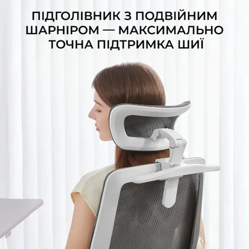 Офисное кресло Sihoo M59AS Mesh Gray (M59AS-M301) - фото 12