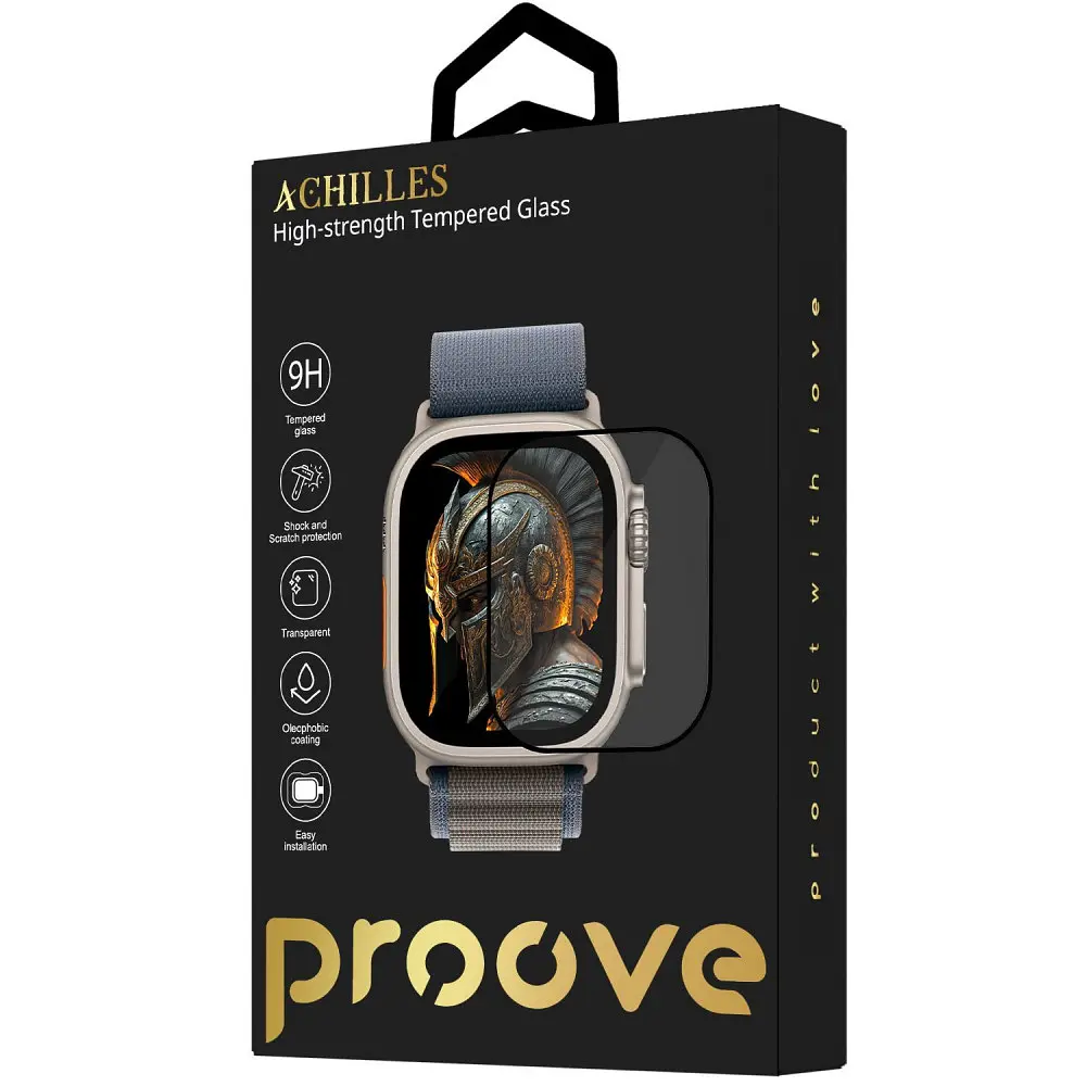 Захисне скло Proove Achilles Apple Watch Ultra/Watch Ultra 2/3 49 mm - фото 2