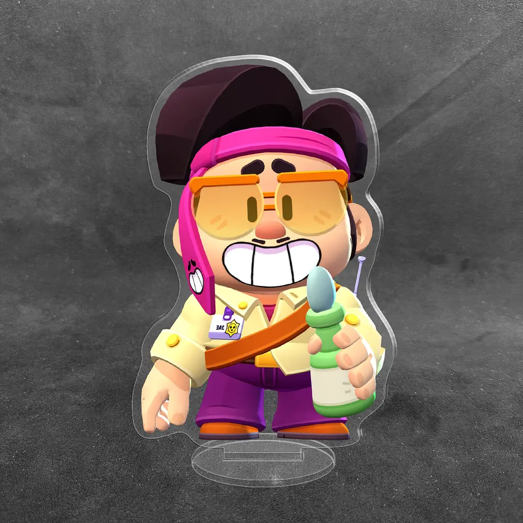 Акрилова колекційна фігурка Brawl Stars Дже Ен (Jae-Yong) 10 см