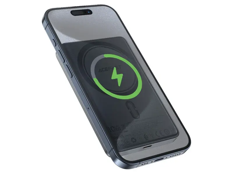 Зовнішній акумулятор (Power Bank) Acefast M12 10000mAh 20W Black - фото 4