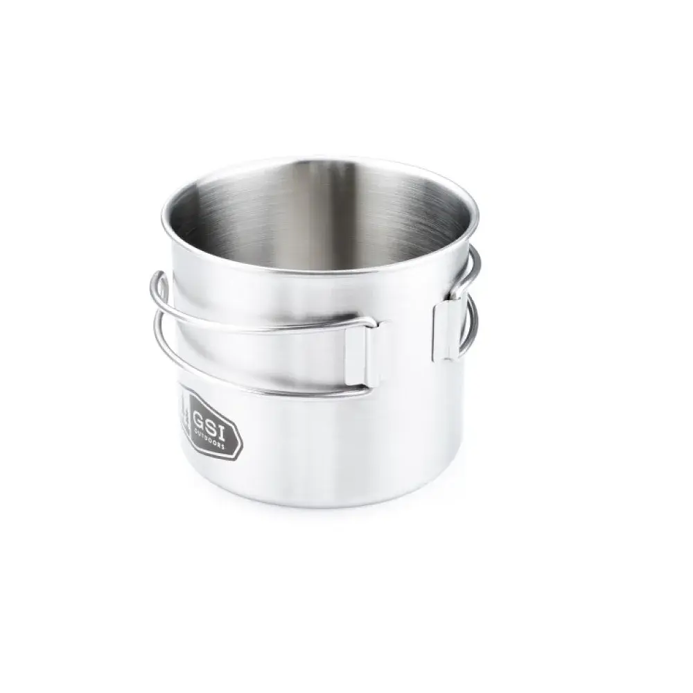Каструля GSI Glacier Stainless Bottle Cup/Pot 600 ml - фото 2