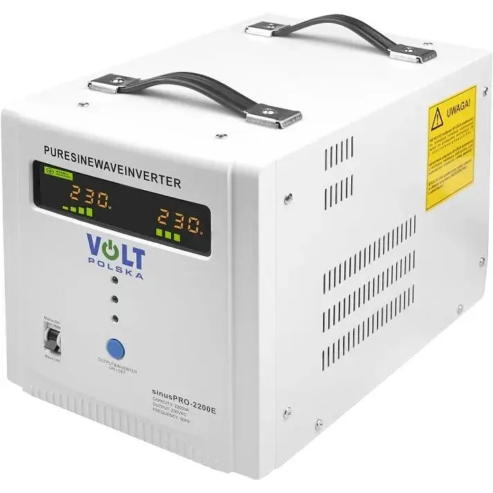 Джерело безперебійного живлення Volt Polska SINUS PRO 2200 E 12/230V (1600/2200W) 3SP092212E - фото 2