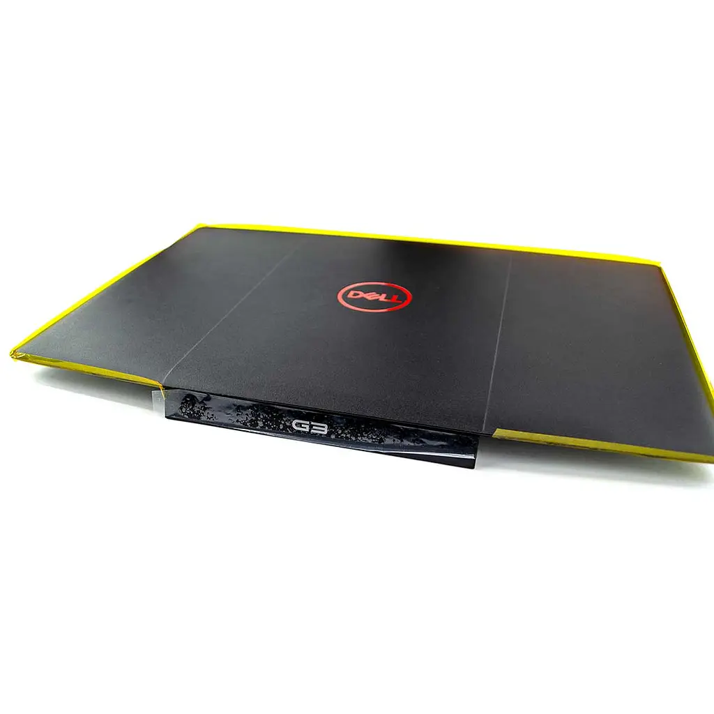 Кришка матриці для Dell G3 15 3590 P89F, (чорна, червоне лого, 0YGCNV, 450.0H70R.0002) - фото 4