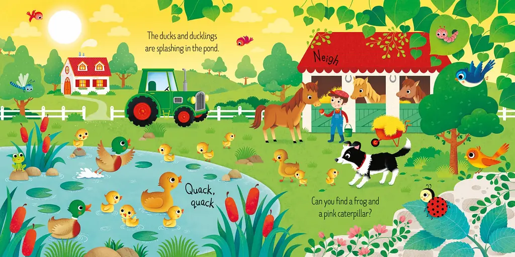 Usborne Book and 3 Jigsaws: On the Farm - Sam Taplin, англ. язык (9781474988896) - фото 3