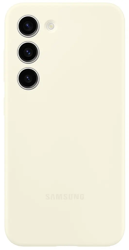 Оригінальний силіконовий чохол для Samsung Galaxy S23 Plus (6.6") Samsung Silicone Case EF-PS916TUEGRU Cotton