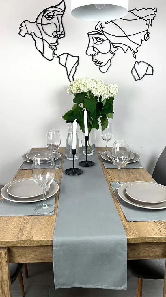 Комплект Дорожка водоотталкивающая Темносерый однотон 200х40 см 4 шт. - фото 2