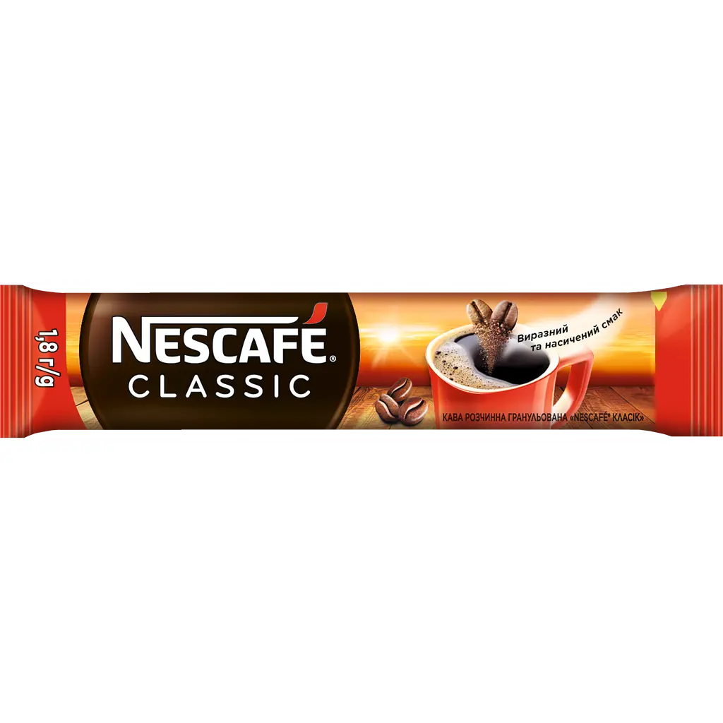 Набір: Кава розчинна Nescafe Класік гранульована стік 1.8 г x 25 шт. - фото 3