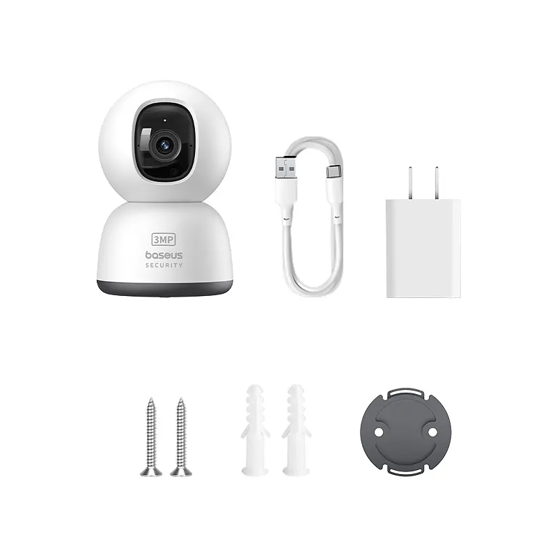IP-камера відеоспостереження Baseus Security P1 Series Indoor 3 Мп OS біла EU (S0TV002132) - фото 7