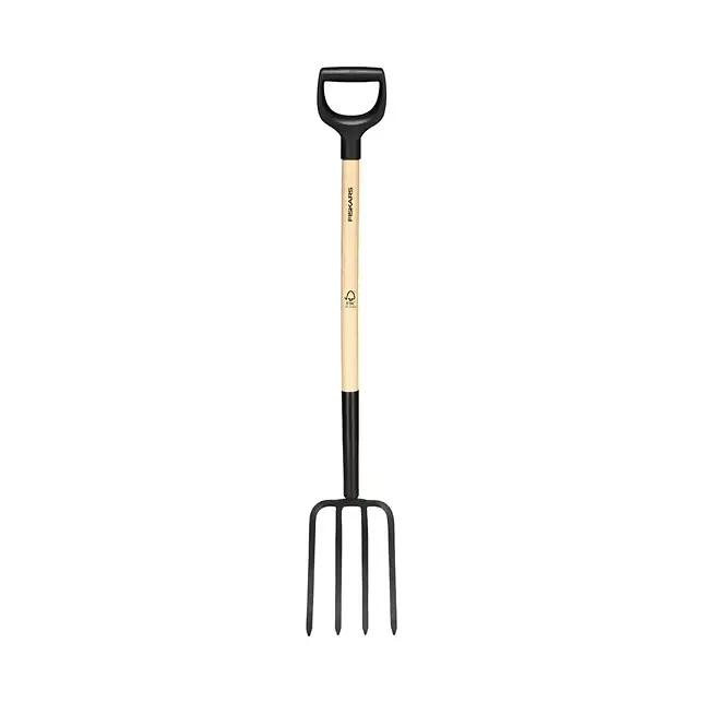 Вила садові з дерев'яною ручкою Fiskars Solid™ 1070676