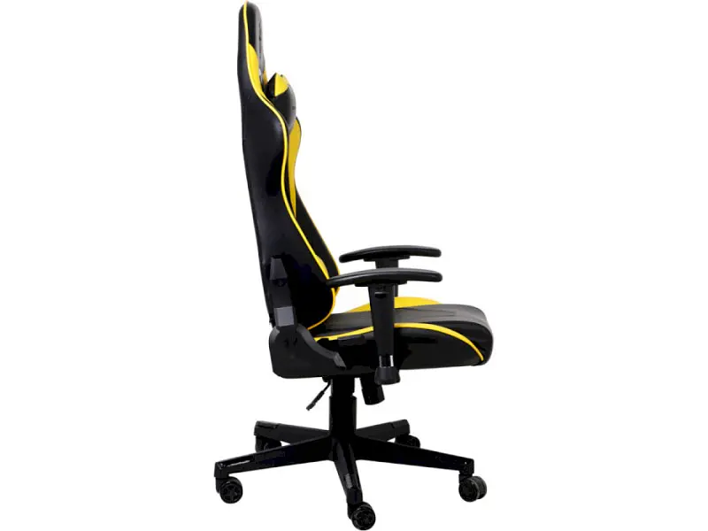 Комп'ютерне крісло для геймера 1STPLAYER FK2 Black-Yellow - фото 3