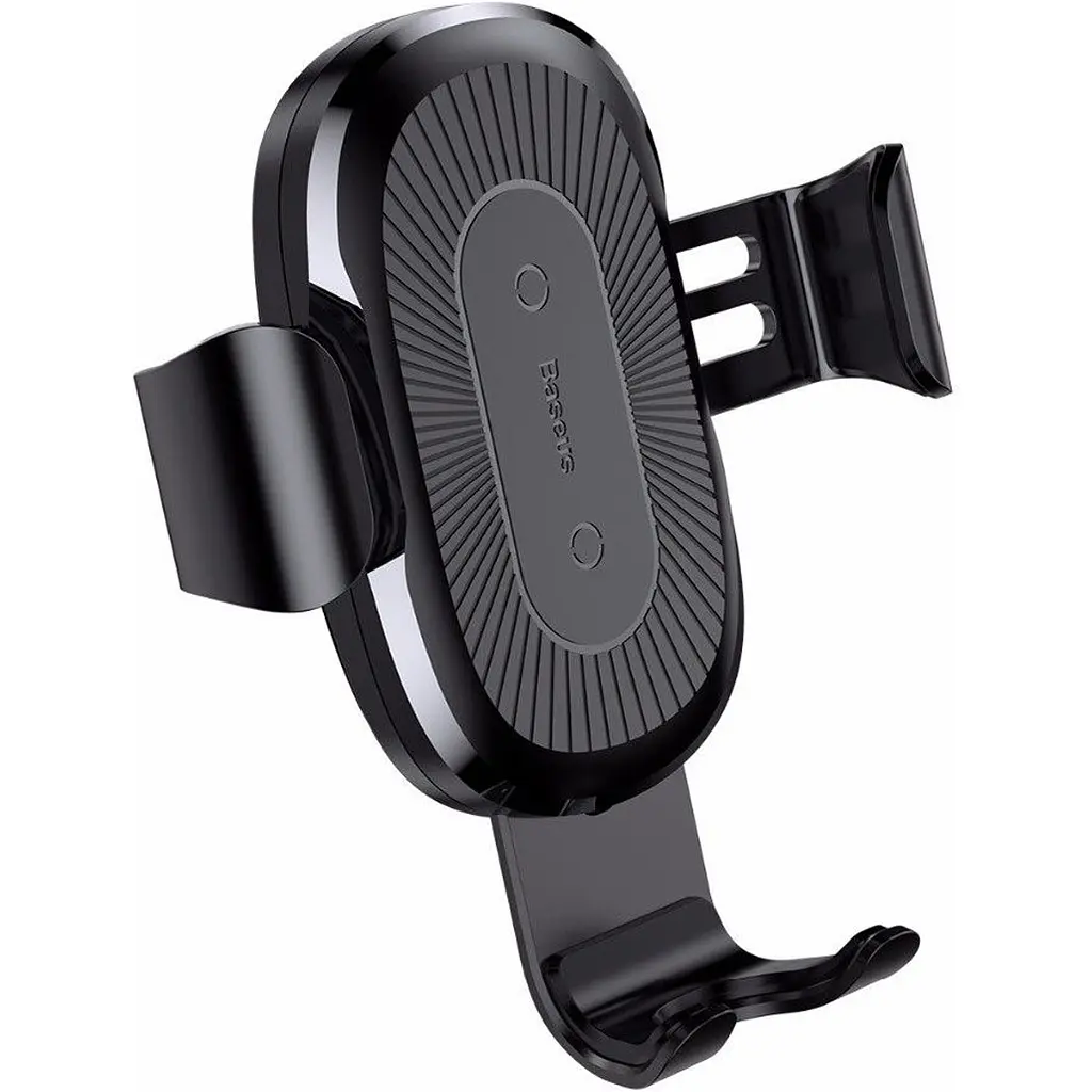 Автотримач із бездротовою зарядкою Baseus Wireless Charger Gravity Car Mount Black (WXYL-01) [85328] - фото 3