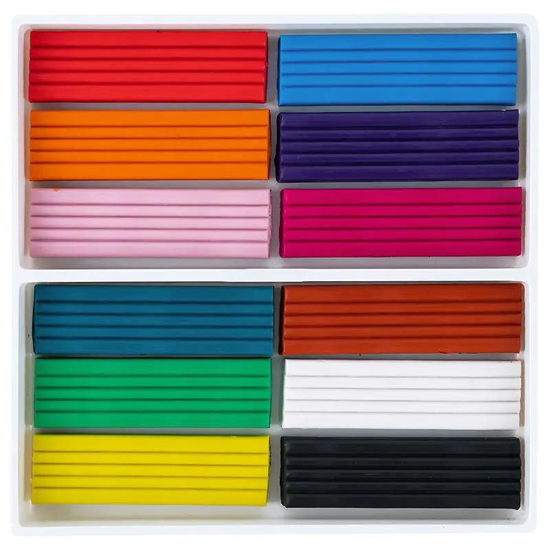 Пластилін Kite Classic, 12 кольорів, 240 г., (K-1086) - фото 3