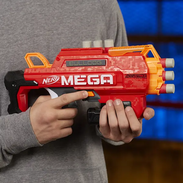 Бластер Hasbro Nerf N-Strike Mega Bulldog (E3057) - фото 13