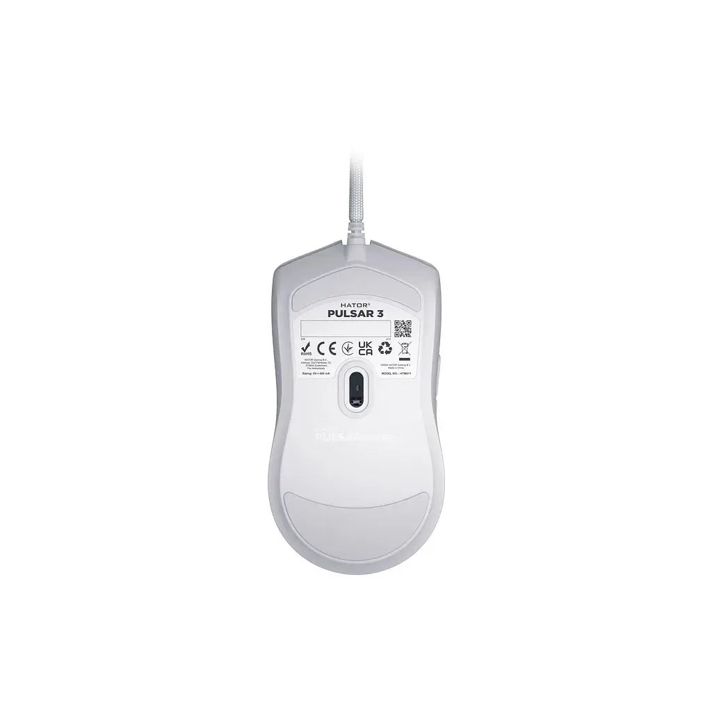 Мишка Hator Pulsar 3 USB White (HTM611) - фото 6