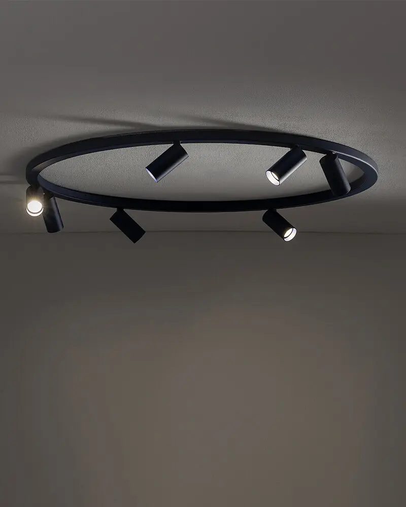 Люстра Nowodvorski 11947 Fourty Round GU10 R35 7x10W IP20 синяя - фото 2