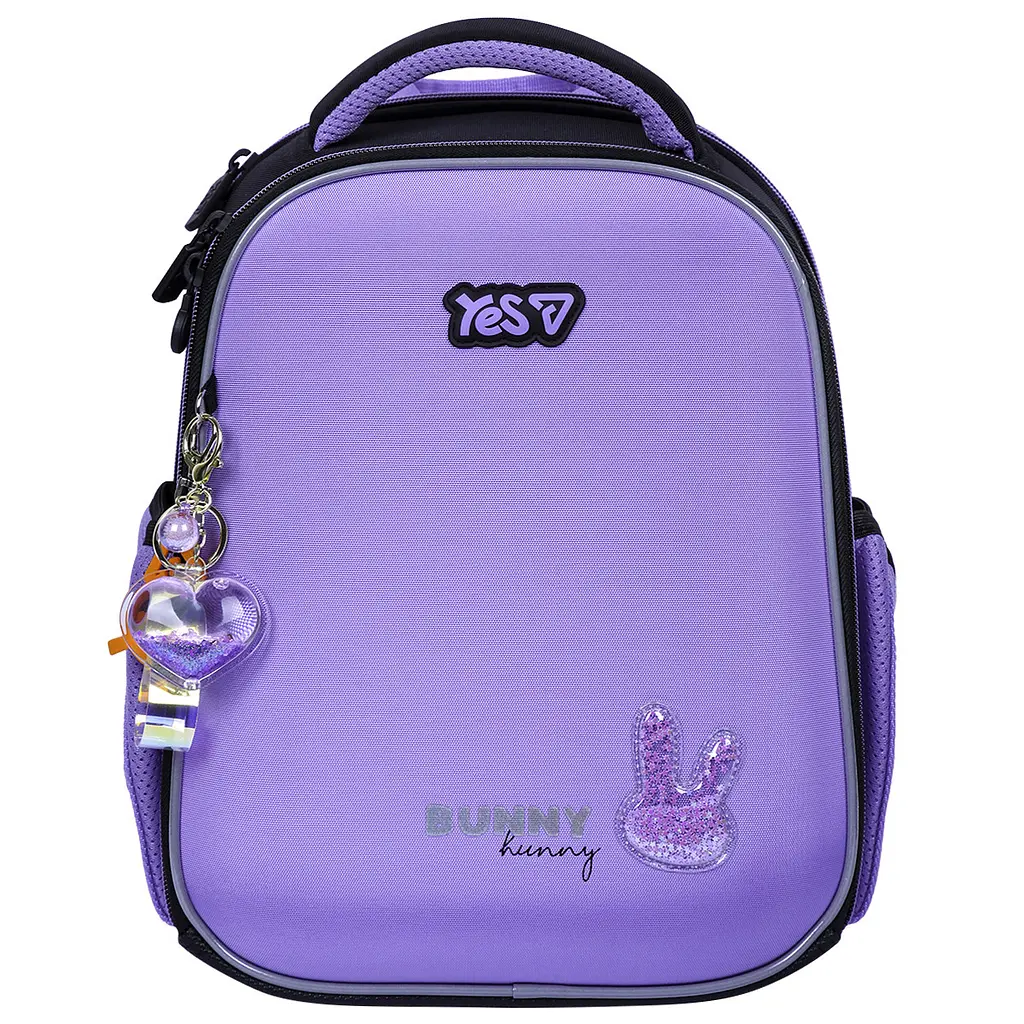 Рюкзак шкільний  ортопедичний шкільний каркасний Yes Shiny Bunny H-100S - фото 2