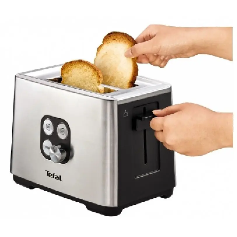 Тостер Tefal Cube 900 Вт чорний (TT420D30) - фото 13