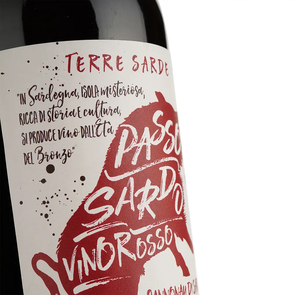 Вино Passo Sardo Cannonau di Sardegna DOC, червоне, сухе, 13%, 0,75 л - фото 3