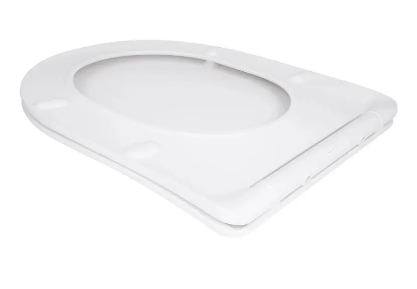 Сидіння для унітазу Qtap з мікроліфтом Slim Duroplast, Quick Release QTSC179W48675 - фото 2