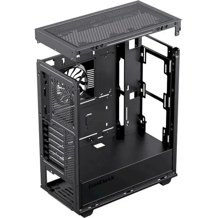 Корпус GameMax Precision 2 Black with window - фото 7
