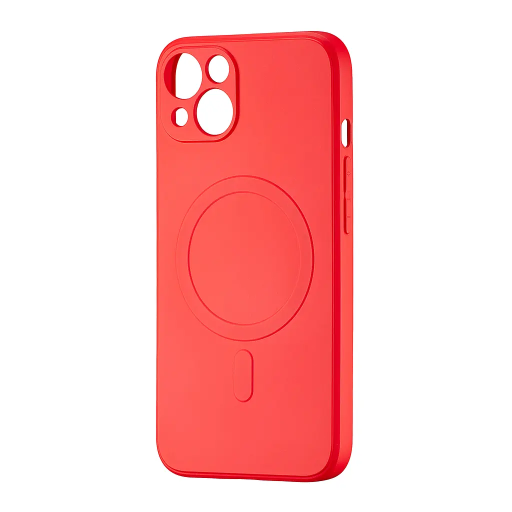 Чохол TPU with MagSafe Protected Camera iPhone 13 Red