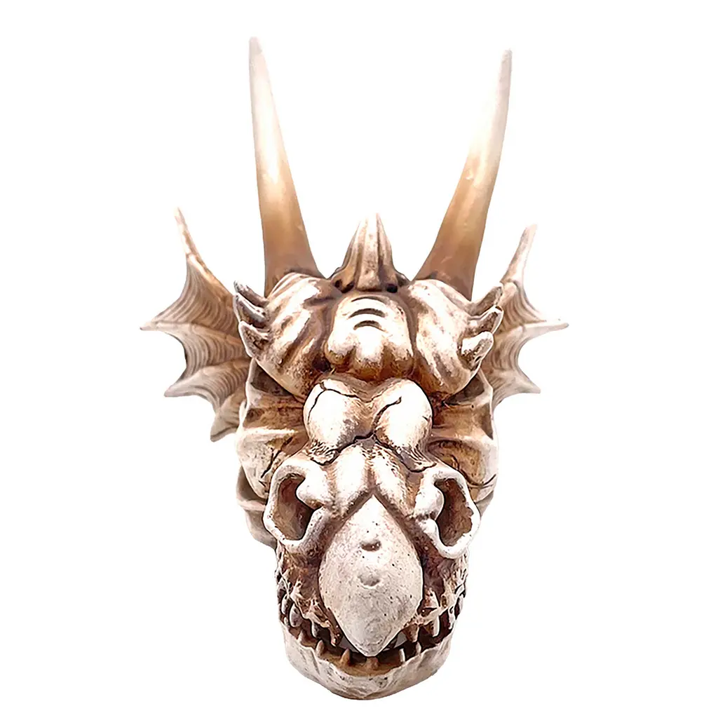 Декорація череп дракона Hobby Dragon Skull S 12,5×9×8,5 см для акваріума і тераріума (32074) - фото 4