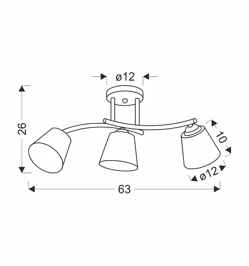 Люстра Candellux 33-22639 Greco - фото 2