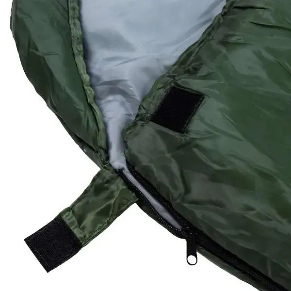 Спальный мешок Lugi с капюшоном хаки LU008 - фото 7