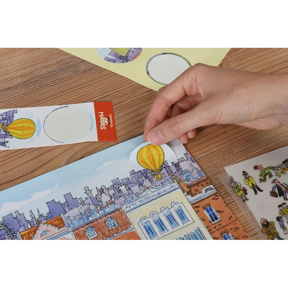 Набор переводных наклеек Scribble Down с онлайн приложением Лондон А4 SD/19 - фото 9