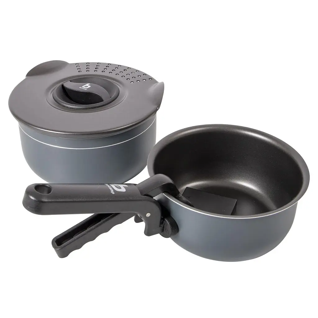 Набір посуду Bo-Camp Trekking 5 Pieces Anthracite (2300351) - фото 4
