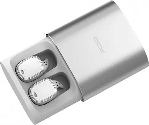 Беспроводные наушники QCY T1 Pro White Оригинал - фото 3