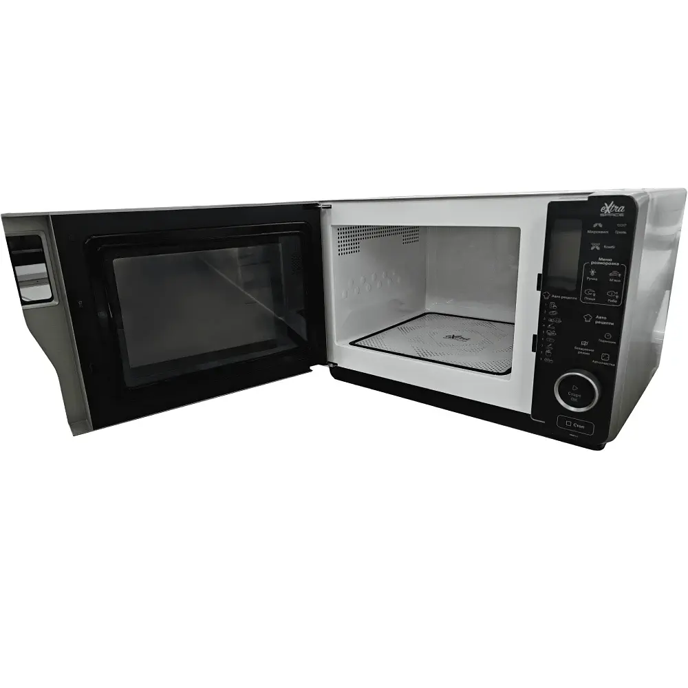 Мікрохвильова піч з грилем Whirlpool MWF 421 SL Black UA - фото 3
