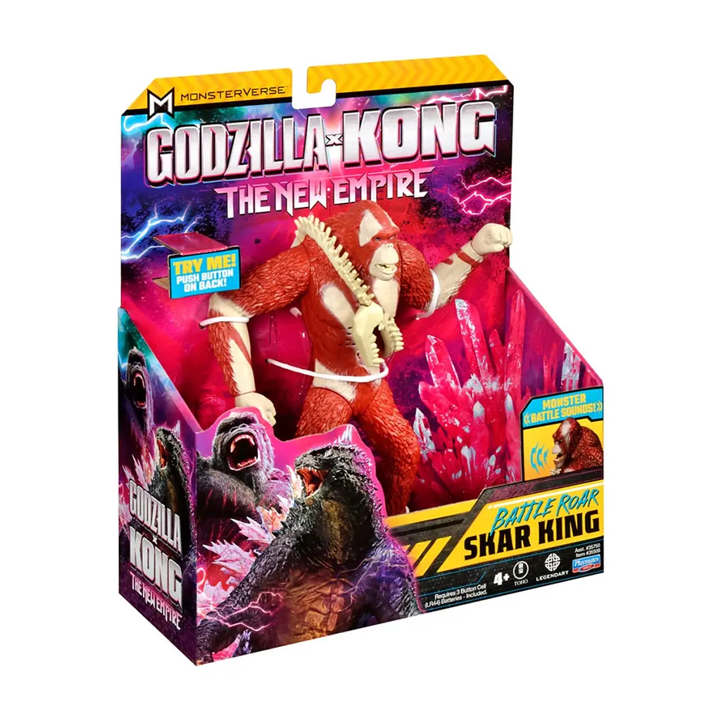 Фігурка Godzilla vs. Kong Скар Кінг готовий до бою (звук) (35508G) - фото 6