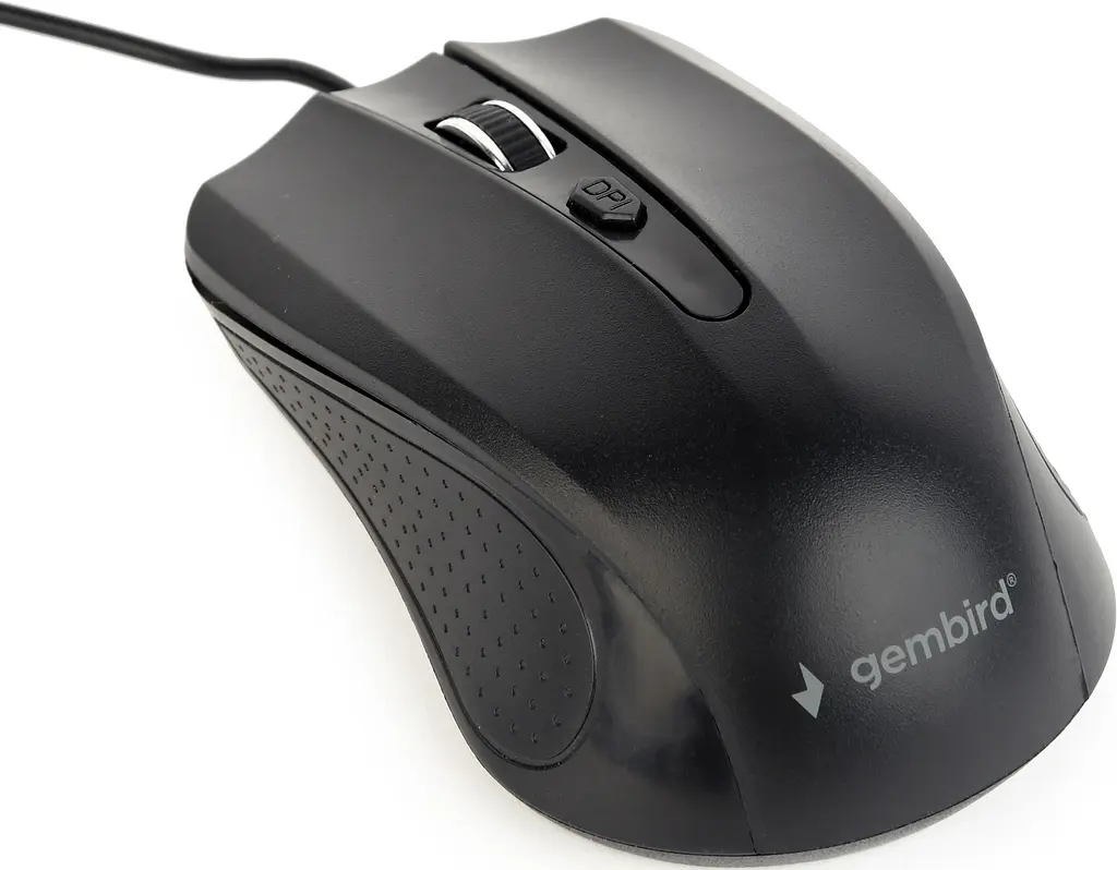Миша Gembird MUS-4B-01 USB black - фото 3
