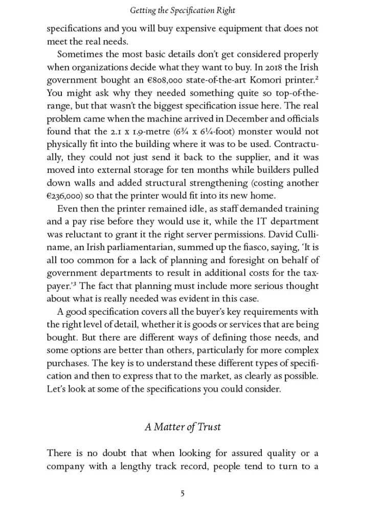 Bad Buying. How organisations waste billions through failures, frauds and f*ck-ups - фото 8