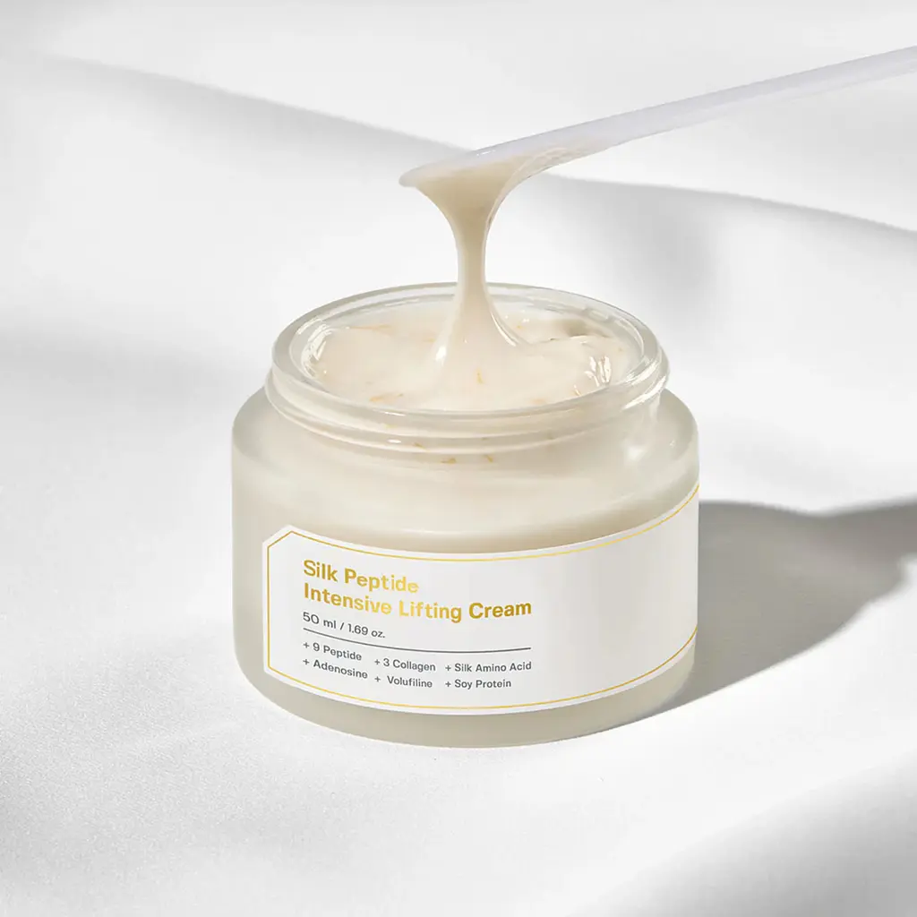 Крем-ліфтинг інтенсивний для обличчя Silk Peptide Intensive Lifting Cream Sungboon Editor 50 мл - фото 2