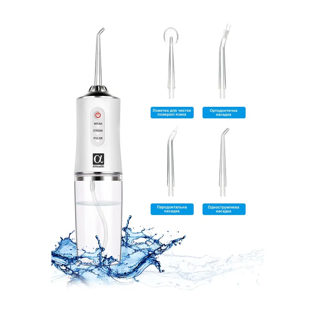 Іригатор AHealth SDI 2 white (AHSDI2W) - фото 4